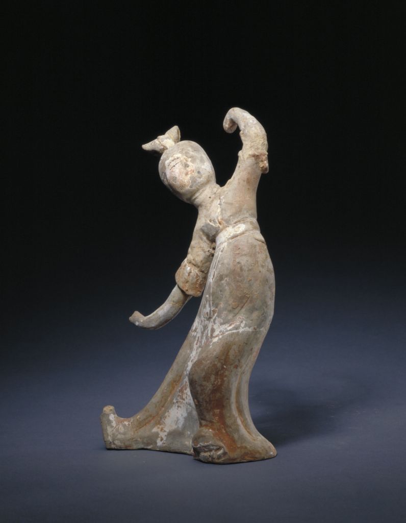 图片[1]-Pottery painted female dancers-China Archive